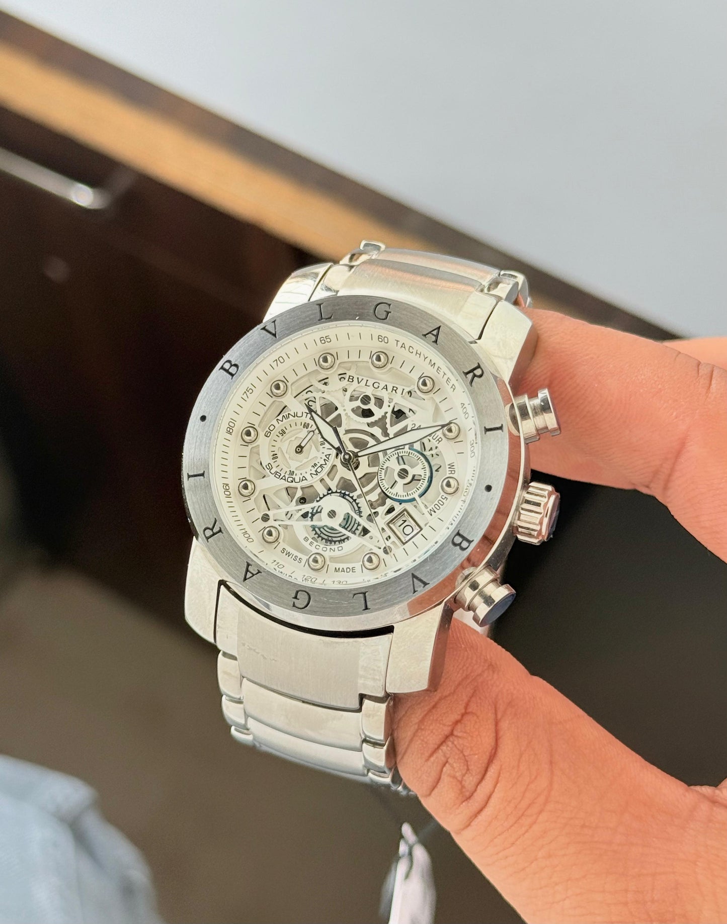 Bvlgari Nuclear Weapon Series Chronograph Watch for Men