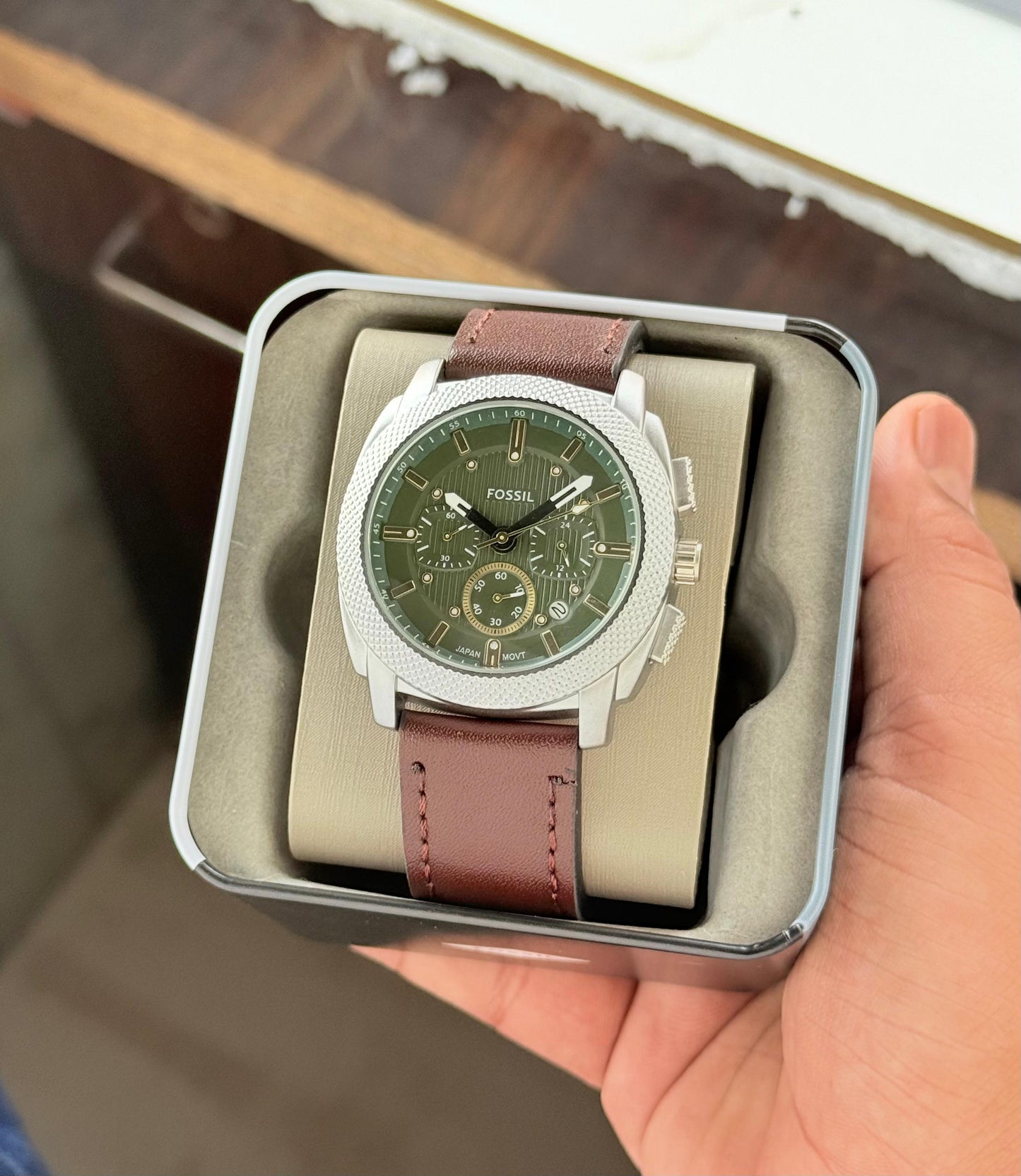 Fossil Machine Chronograph Watch for Men