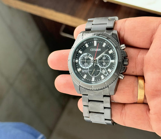 Citizen Super Steel Chronograph Watch for Men