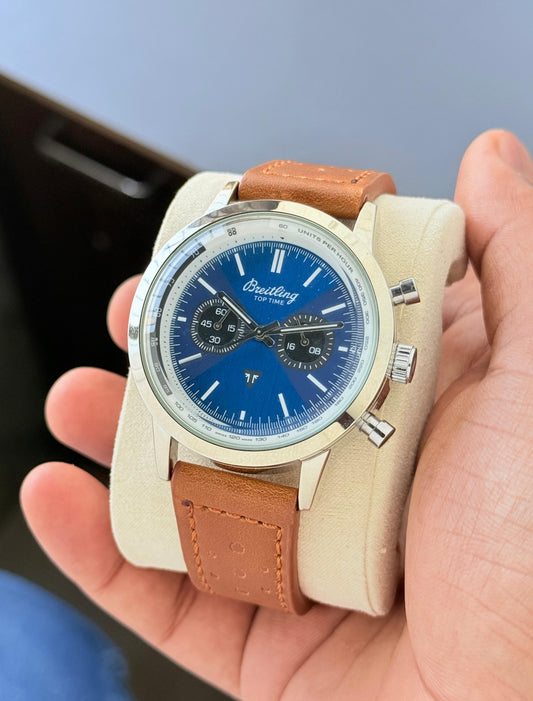 Breitling Top Time Brown Chronograph Watch for Men