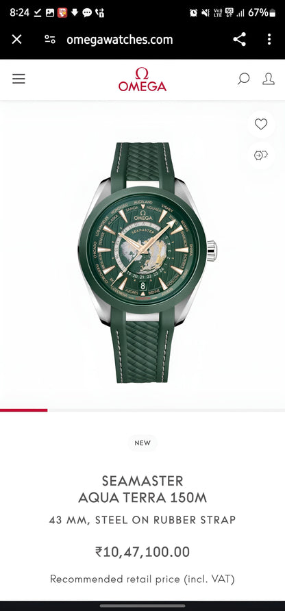 OMEGA SEAMASTER AQUA TERRA 150M
