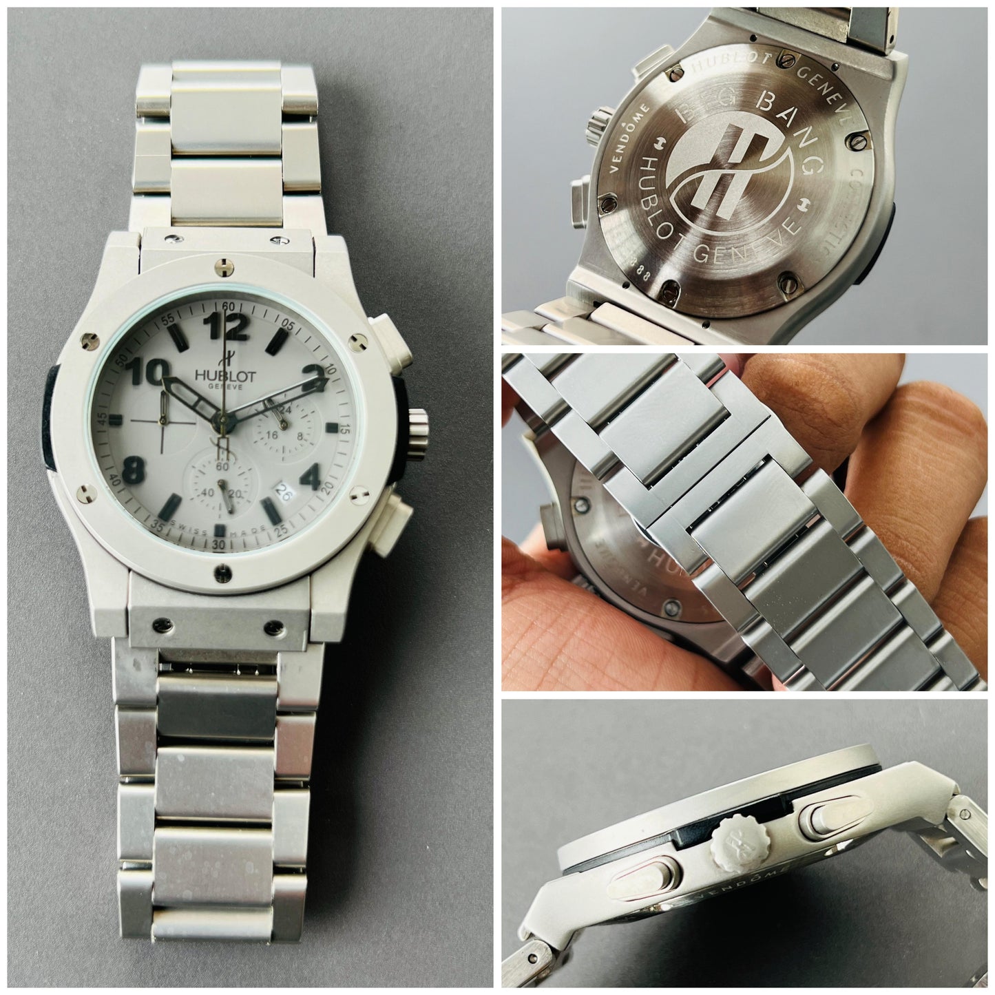 Hublot Big Bang Chronograph – Full Stainless Steel