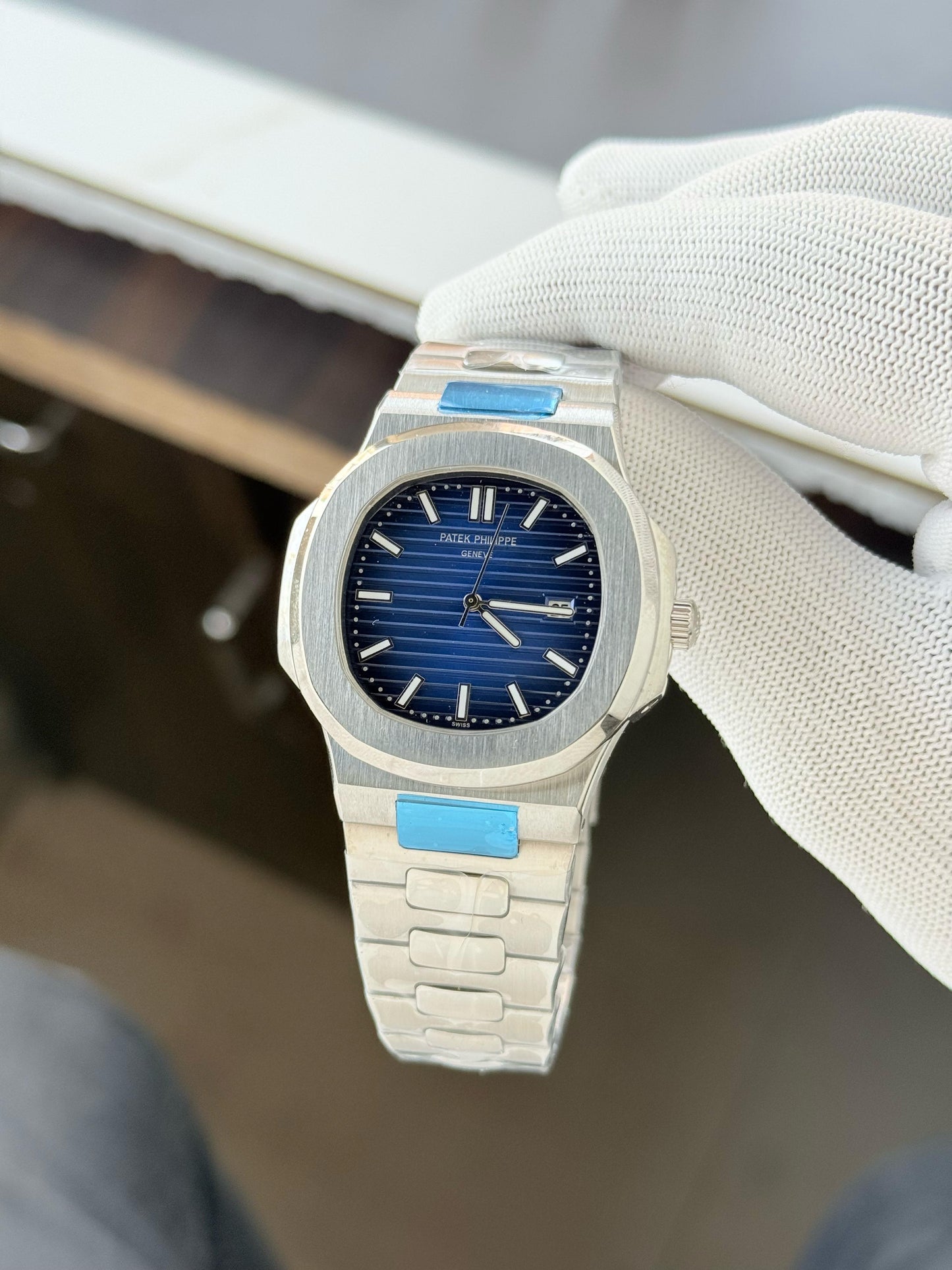 Patek Philippe Nautilus – Rose Gold with Blue Dial