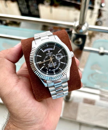 Rolex Sky-Dweller – Blue Dial Stainless Steel Edition
