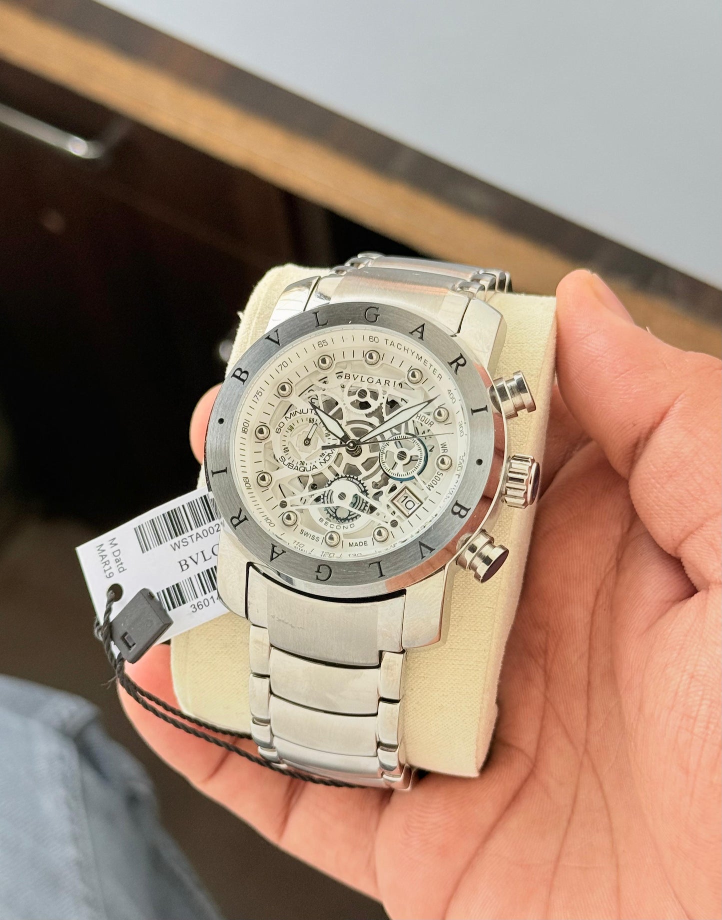 Bvlgari Nuclear Weapon Series Chronograph Watch for Men
