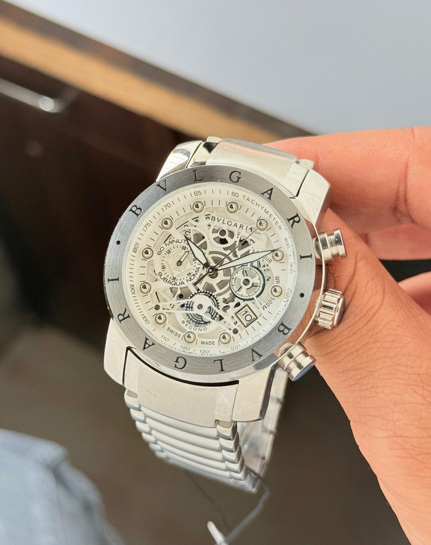 Bvlgari Nuclear Weapon Series Chronograph Watch for Men