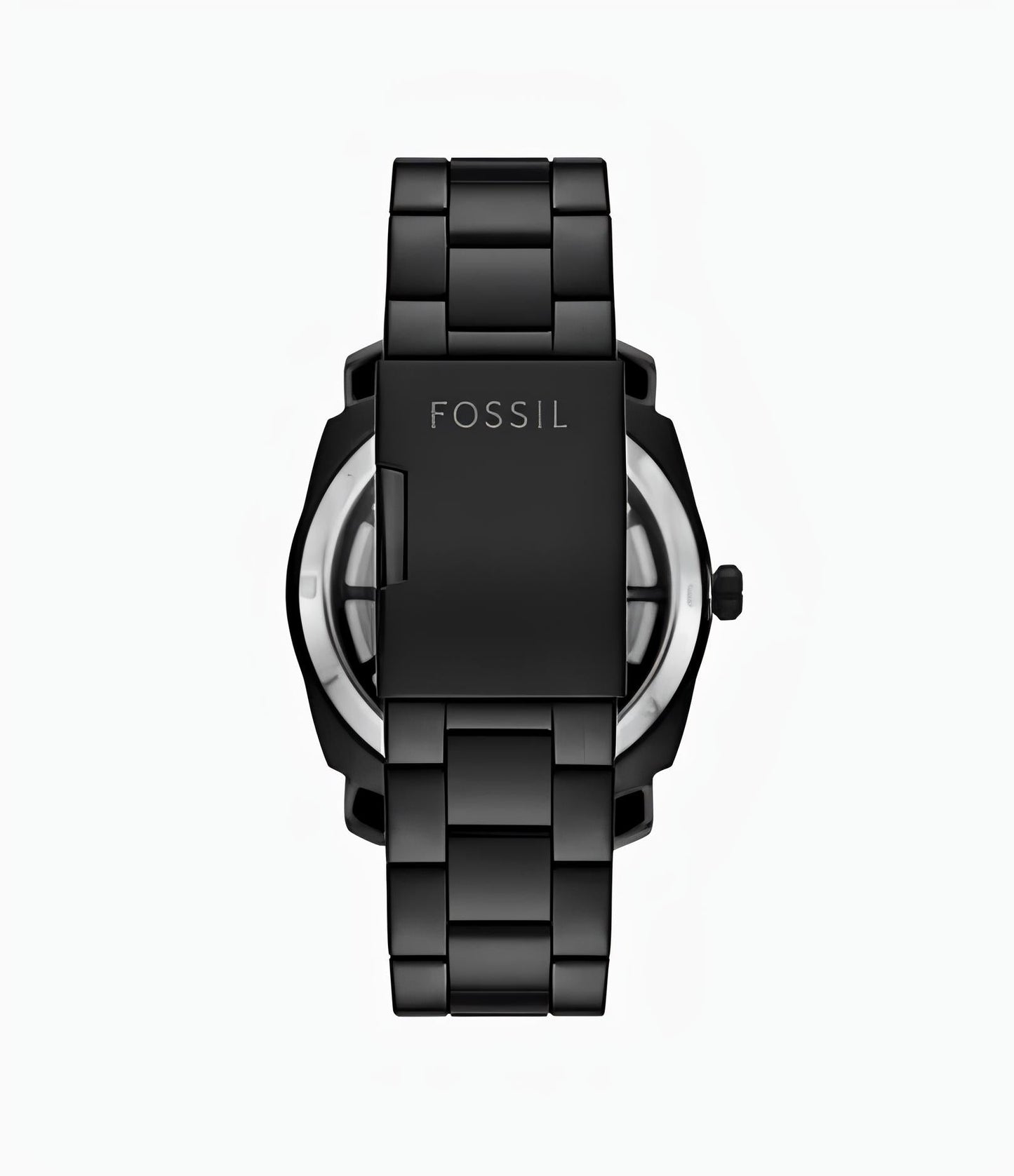 Fossil Machine Automatic Black Stainless Steel Watch