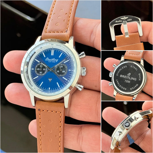 Breitling Top Time Brown Chronograph Watch for Men