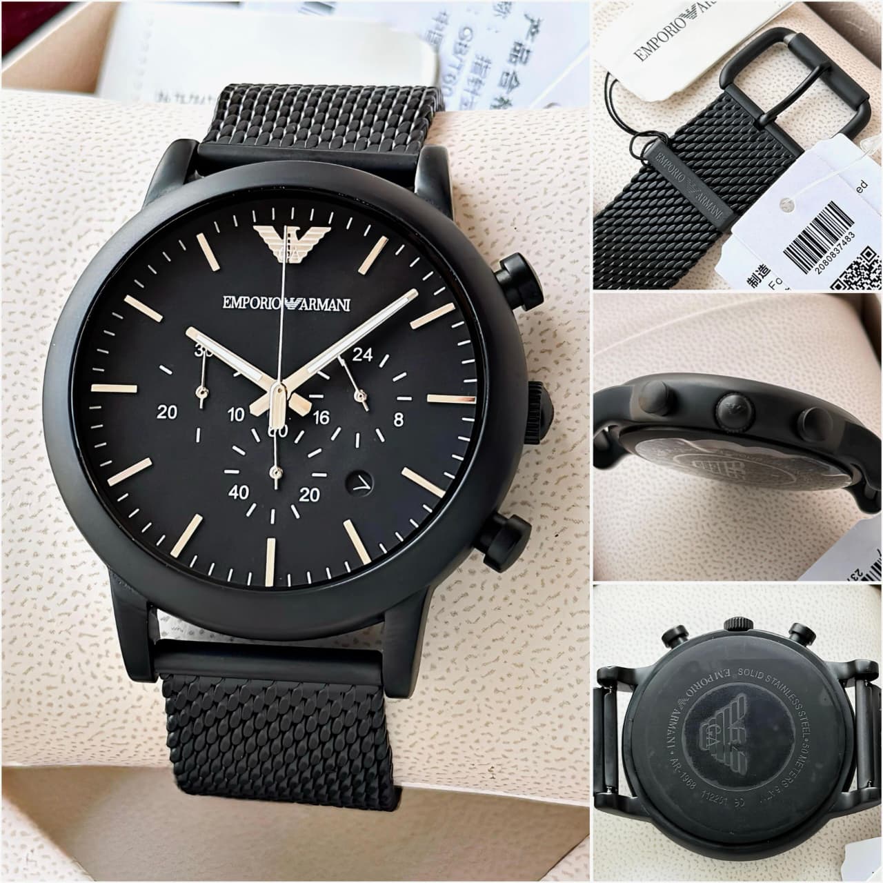 Emporio Armani Luigi AR1968 Chronograph Watch