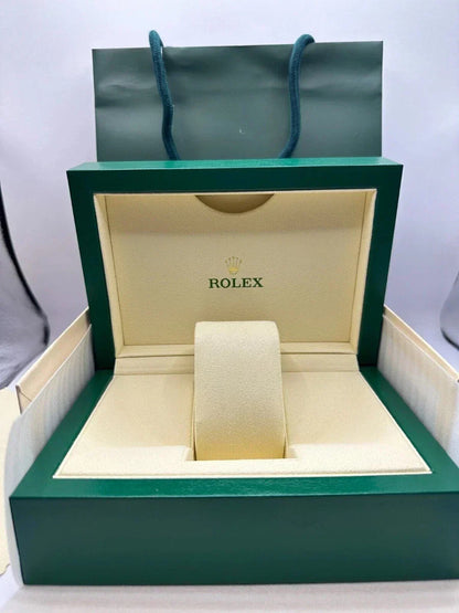 Rolex Luxury Green Watch Box – Full Set